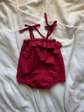 Ruby Tie Romper
